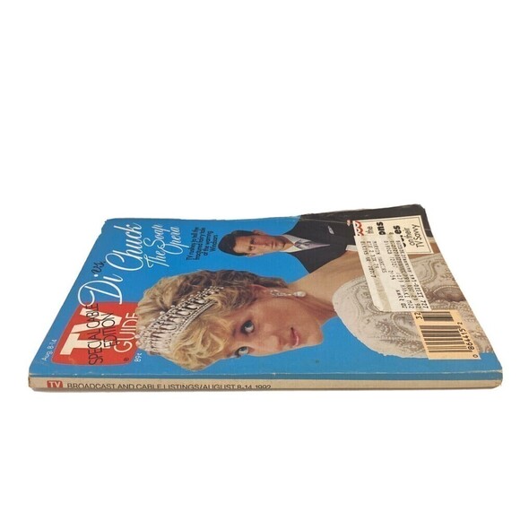 Princess Diana 1990’s Memorabilia - TV GUIDE Set of 2 Aug. & Sept. 20-26 1997 - Picture 6 of 7